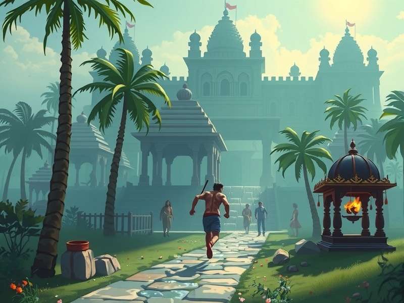 Temple Run Le Jeune गेमप्ले