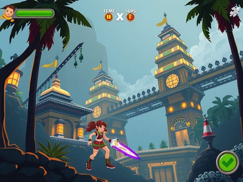 Temple Run Oz Girl gameplay screenshot