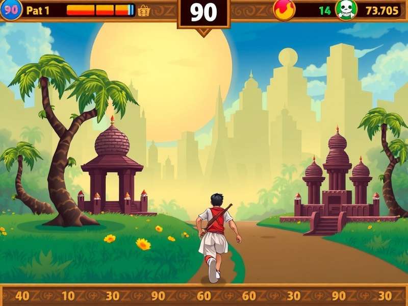 Temple Run Gbatemp Pokemon gameplay screenshot