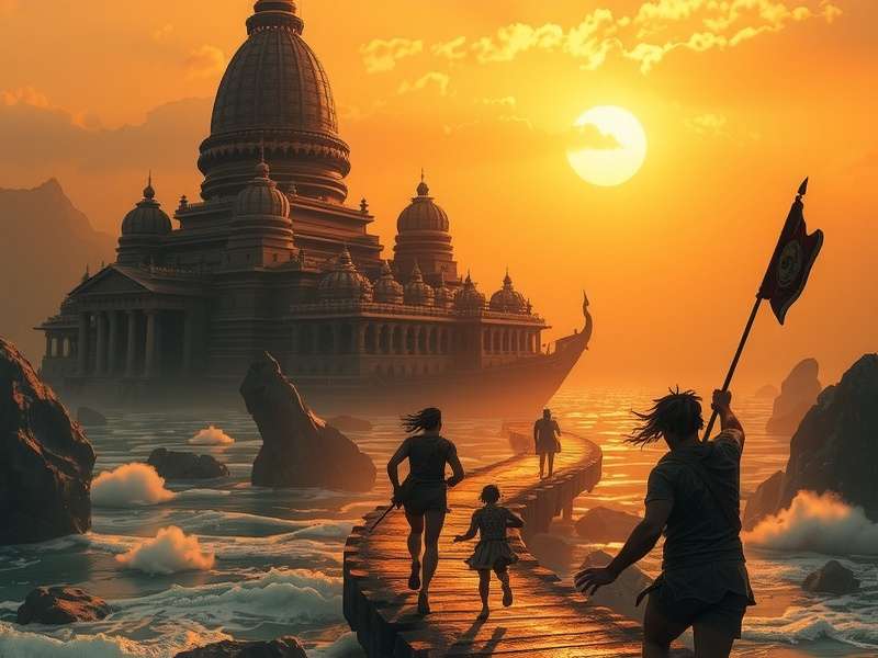 Temple Run Oz Failboat गेमप्ले