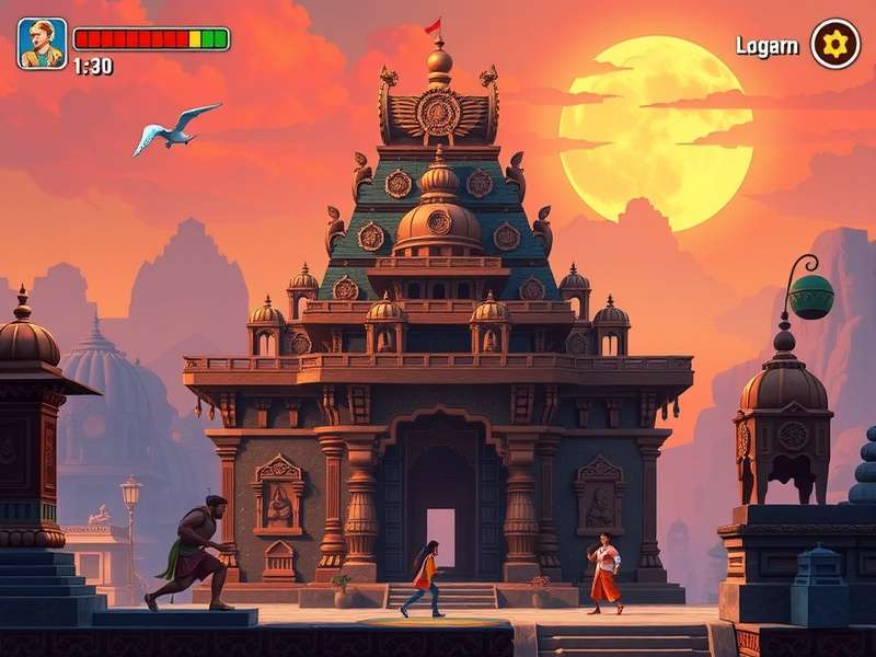 Temple Run Gameplay Screenshot