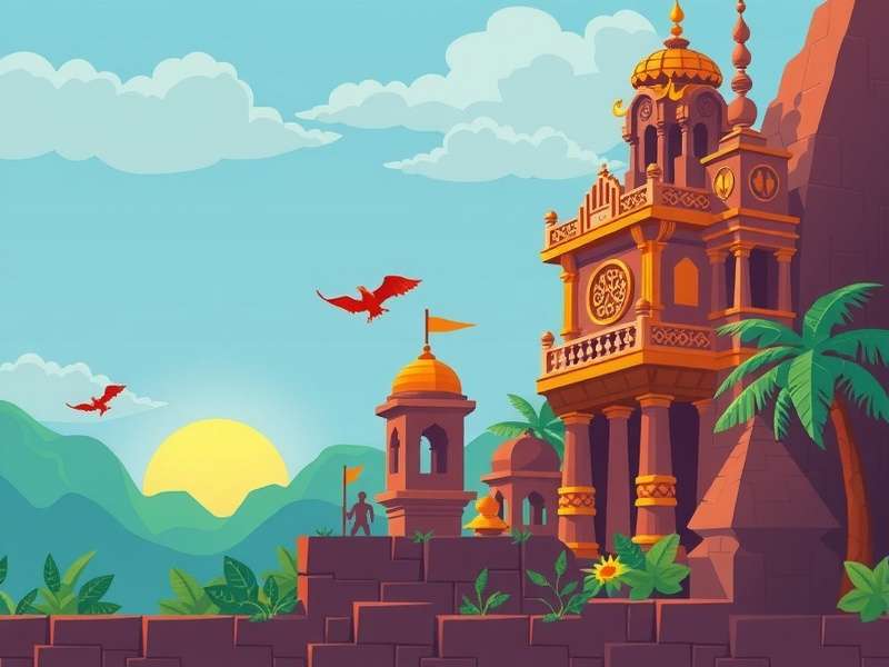 Temple Run Without Block Gameplay