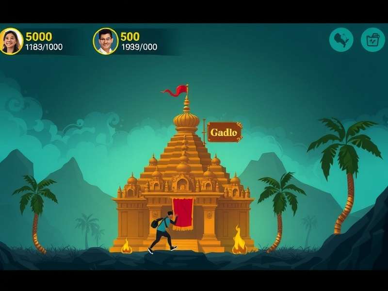 Temple Run 10,000 Gameplay Screenshot