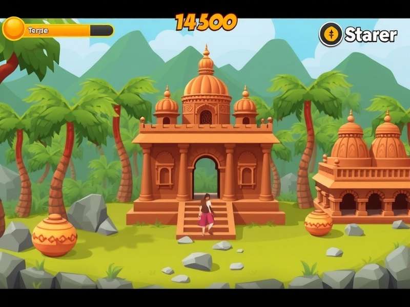 Temple Run Classic 14500 gameplay screenshot