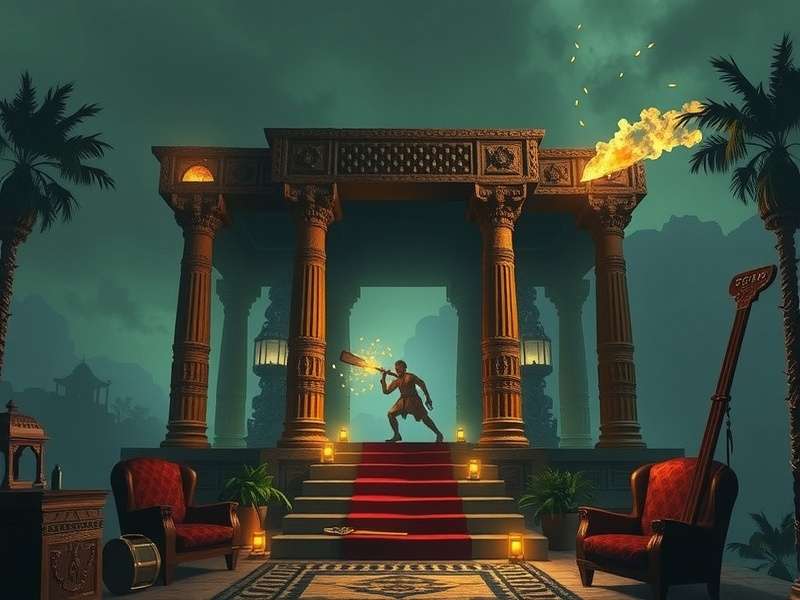 Temple Run Downfall Crossword Gameplay