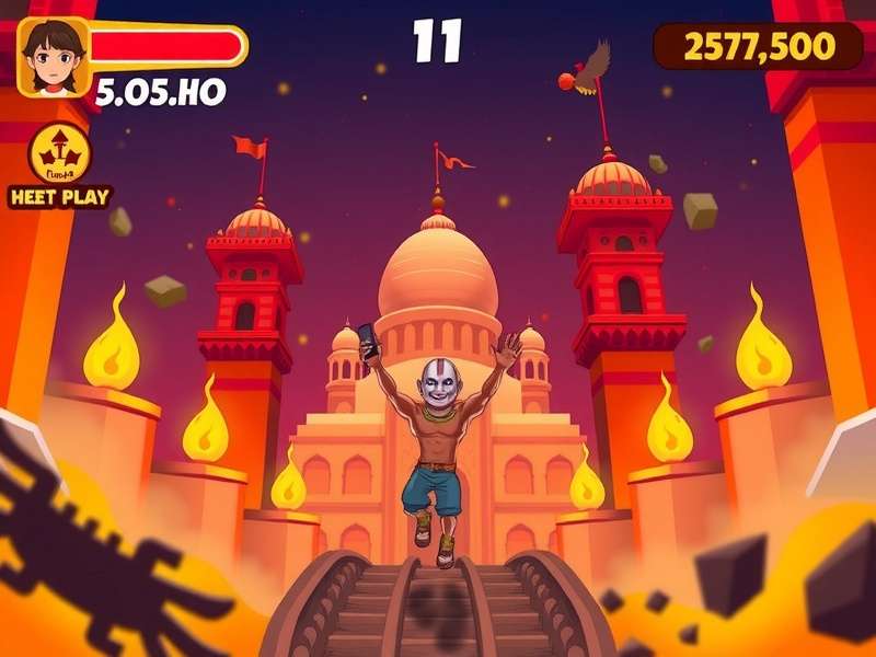 Temple Run Game Hack Interface