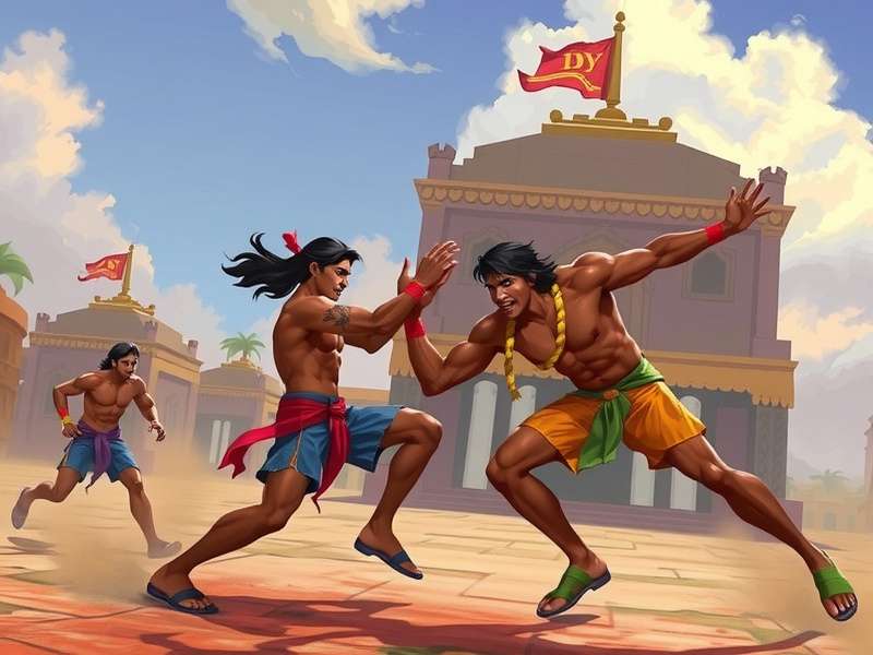 Temple Run 2 Wrassling gameplay screenshot