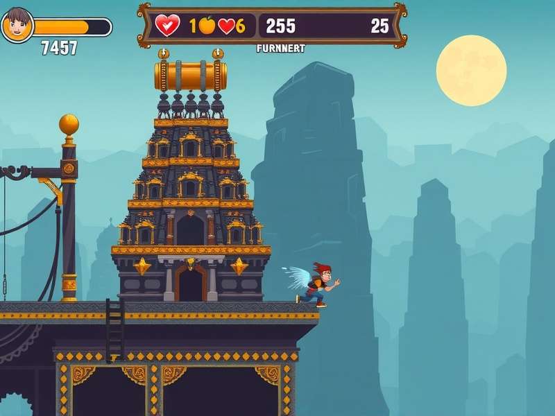 Bored Bro Temple Runner गेमप्ले