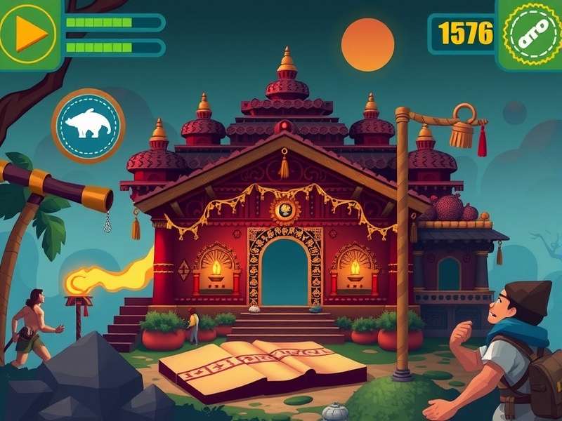 Temple Run Adventure Game gameplay screenshot