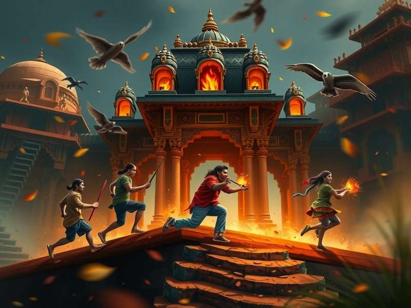 Temple Run Gameplay Screenshot