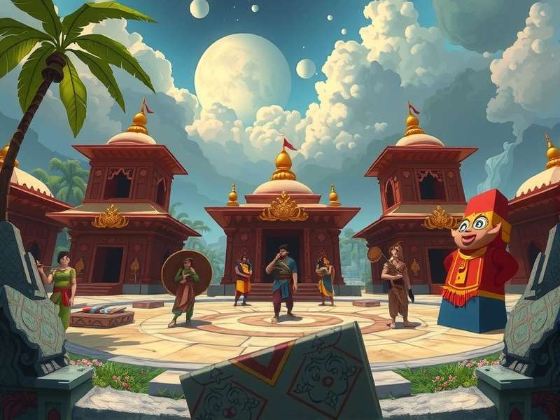 MUP 6 Temple Runes Gameplay