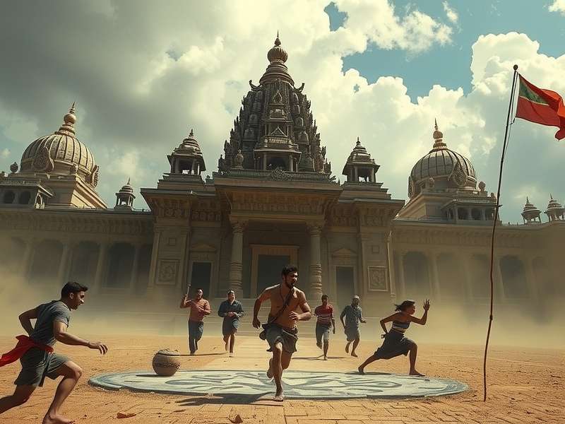 VRG Crazy Temple Run gameplay screenshot