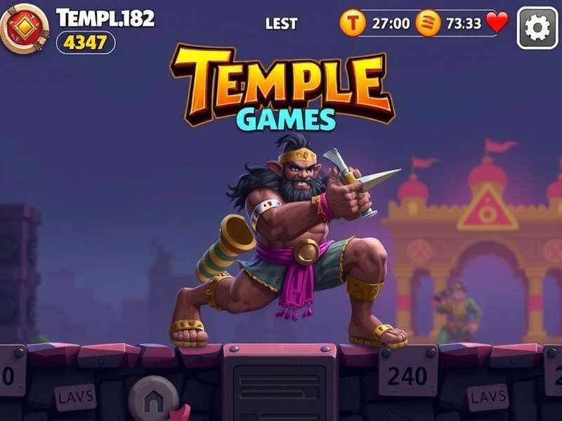 Temple Run Max Score Gameplay