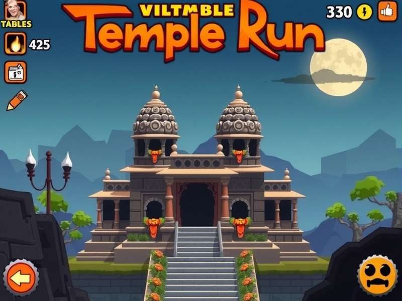 Temple Run Game Screenshot