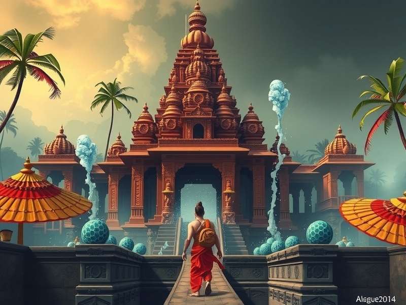 Temple Run 672/4 गेमप्ले स्क्रीनशॉट