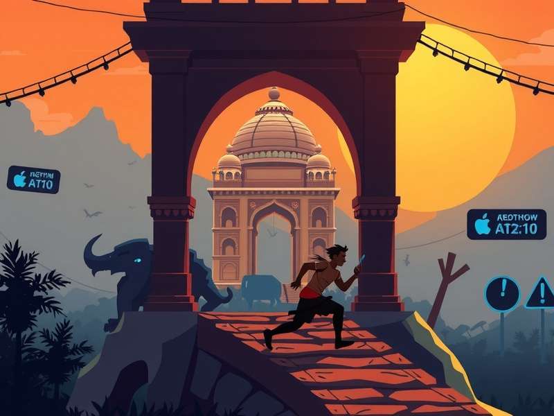 Temple Run Beastie Boy गेमप्ले स्क्रीनशॉट