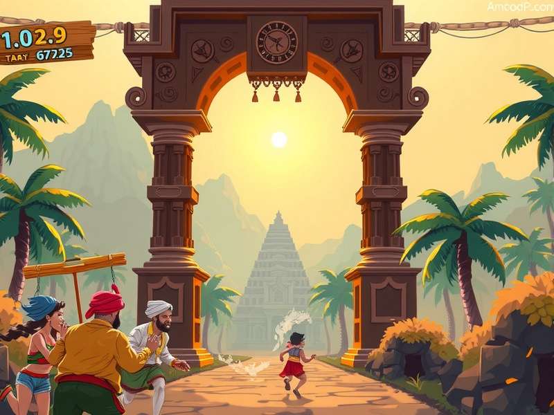 Temple Run 6725 Gameplay Screenshot