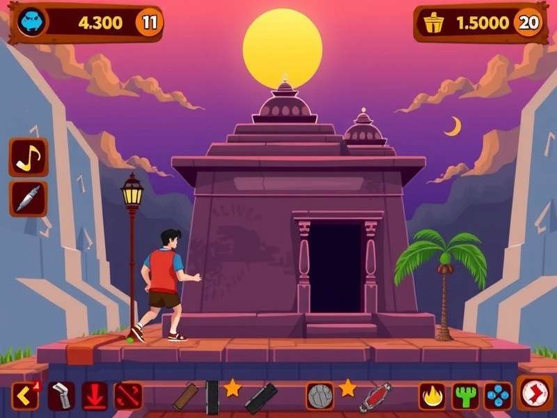 Temple Run III Exam Gameplay