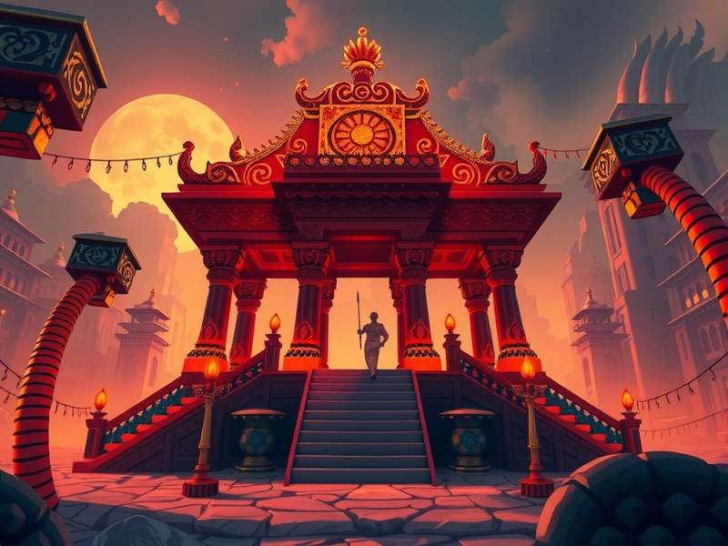 Temple Run Gameplay Screenshot