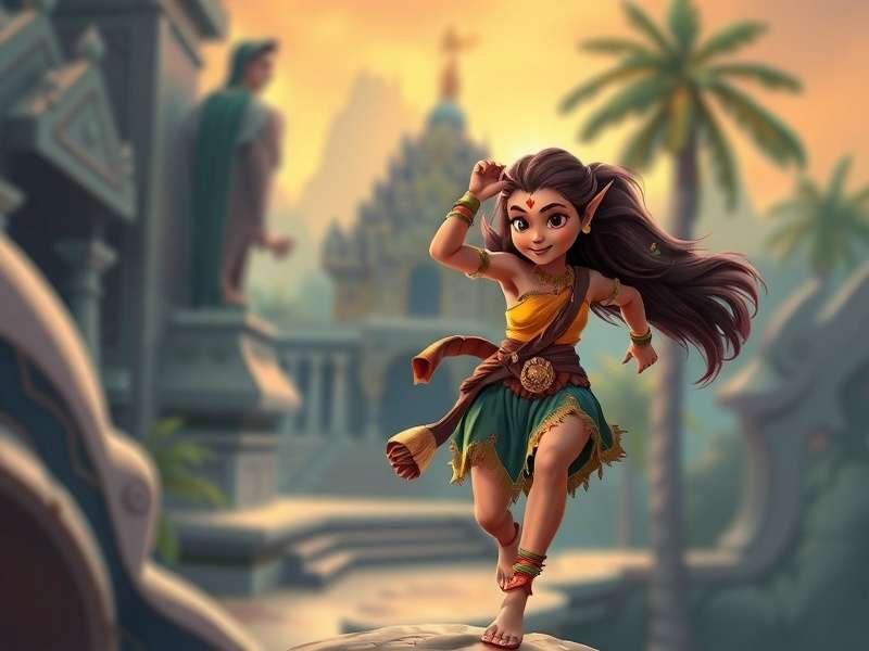 Temple Run Girl Character Scarlett Fox