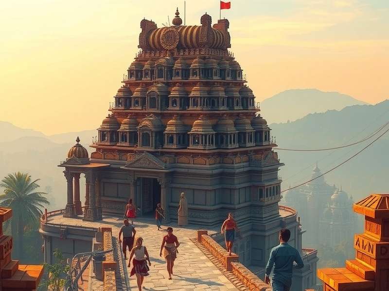 Temple Run for Apple गेमप्ले स्क्रीनशॉट