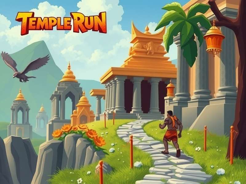 Temple Run Gameplay Screenshot