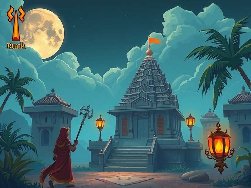 Temple Run Snokido FNF गेमप्ले