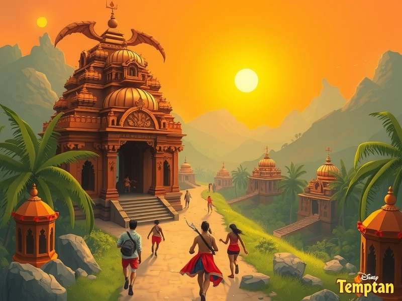 Temple Run Mixed गेमप्ले