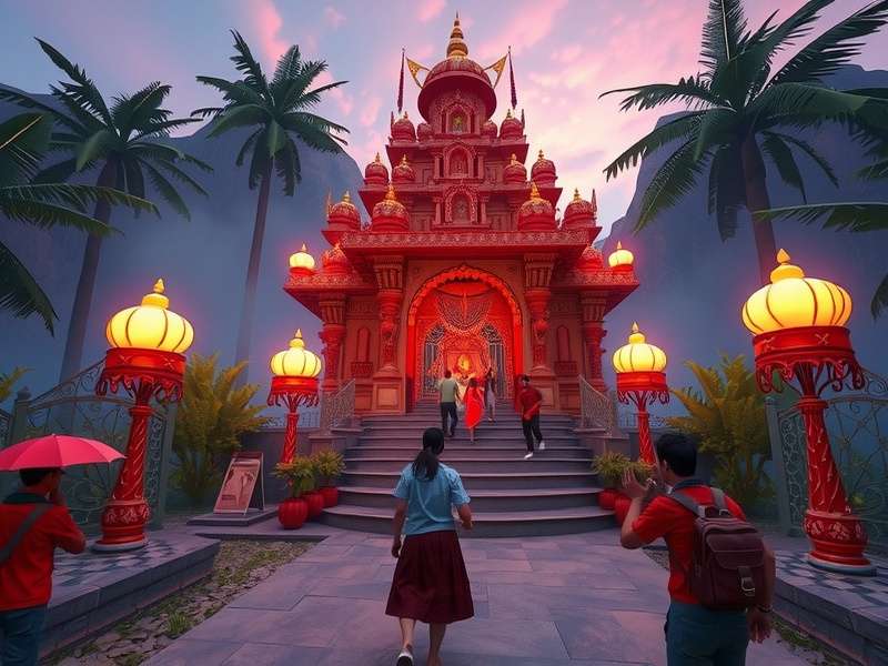 Temple Run VR 360 नियंत्रण प्रणाली
