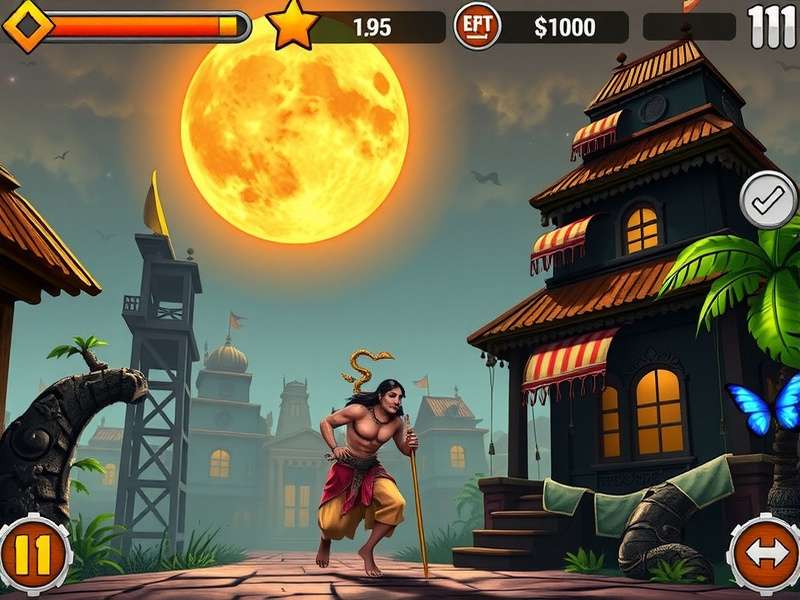 Temple Run 12KB गेमप्ले स्क्रीनशॉट