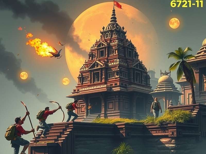 Temple Run 6721 गेमप्ले स्क्रीनशॉट