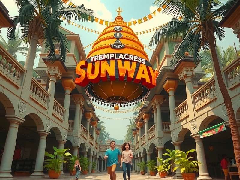 Temple Run Bookxcess Sunway गेमप्ले