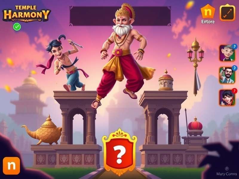टेम्पल रन हार्मनी गेमप्ले स्क्रीनशॉट