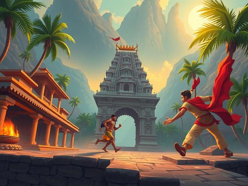 Temple Run Gameplay Screenshot