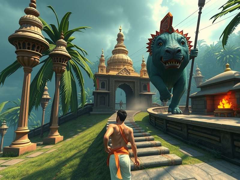 Temple Run 2 V-Ray पावर-अप्स