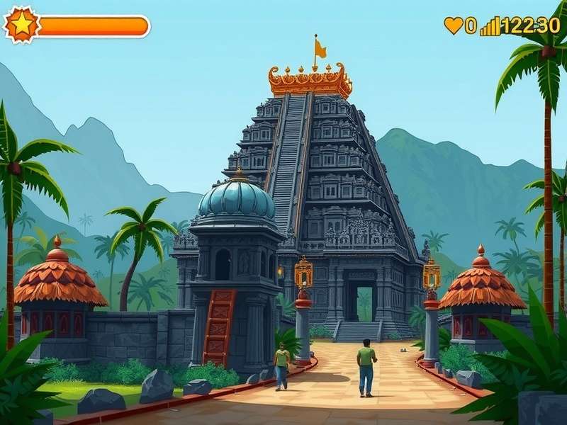 Temple Run 2 Playmods gameplay screenshot