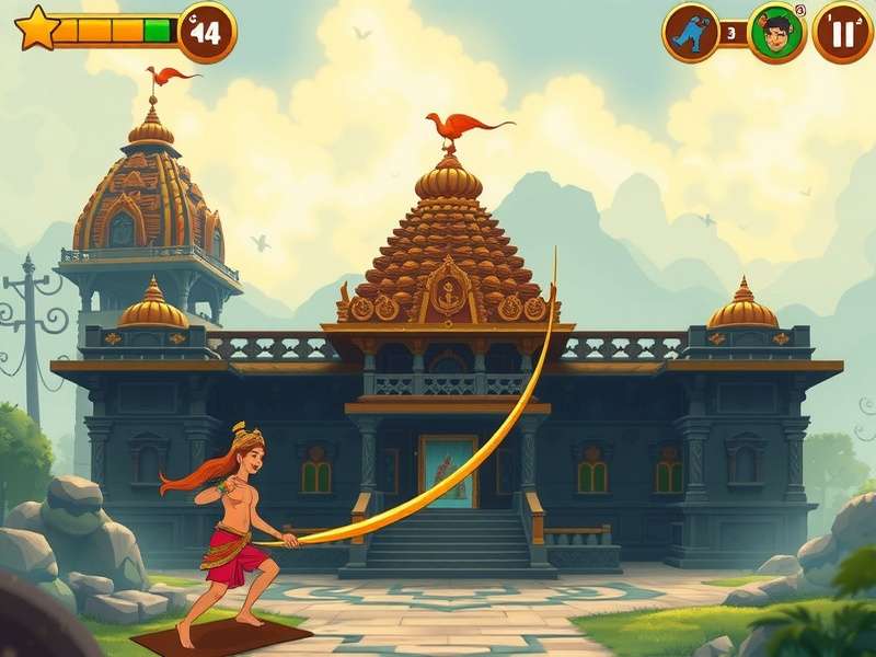 Temple Run Gameplay Screenshot