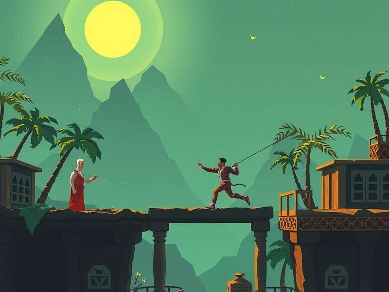 Temple Run Geometry Spot गेमप्ले
