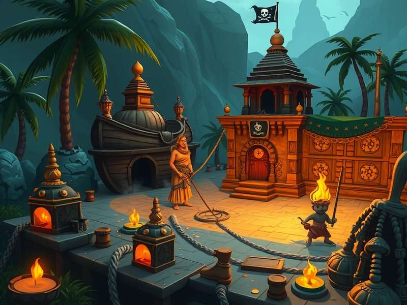 Temple Run Piratenet Gameplay Screenshot