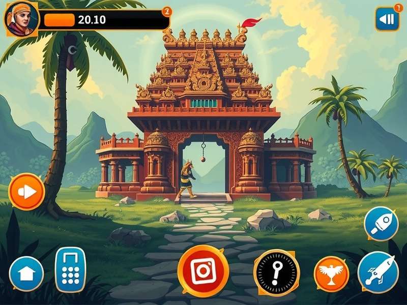 Temple Run Game Enders Demonstration