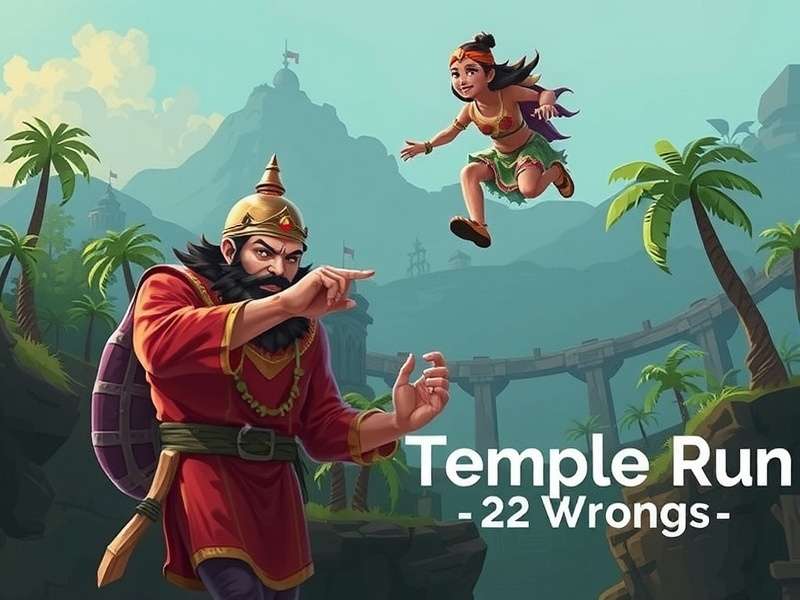 Correct swiping technique in Temple Run 2