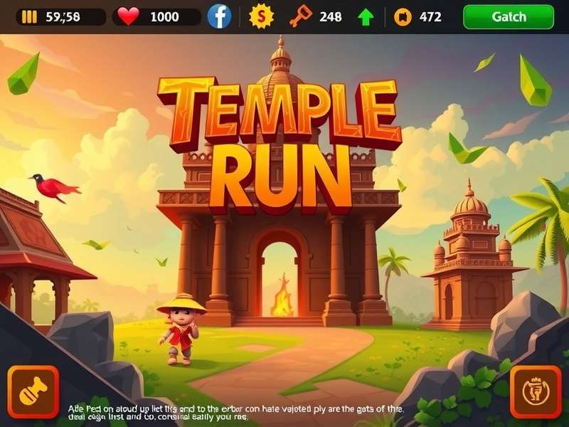 Temple Run Game Screenshot