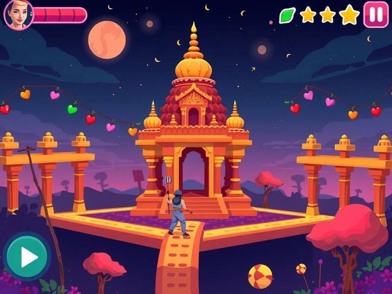 Temple Run Snokido Games gameplay screenshot