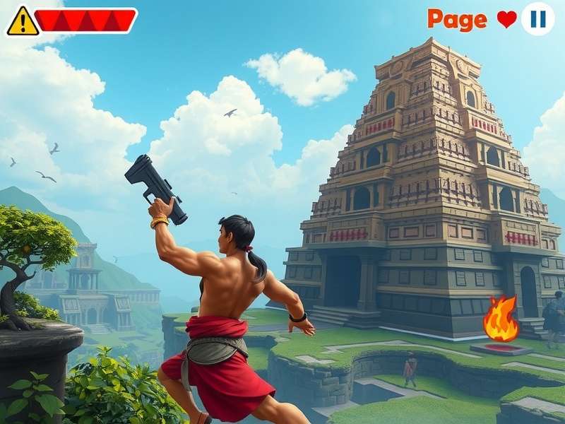 Chromebook पर Temple Run गेमप्ले