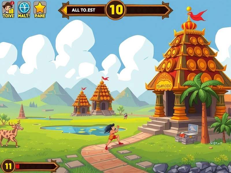 Snokido Temple Run गेमप्ले