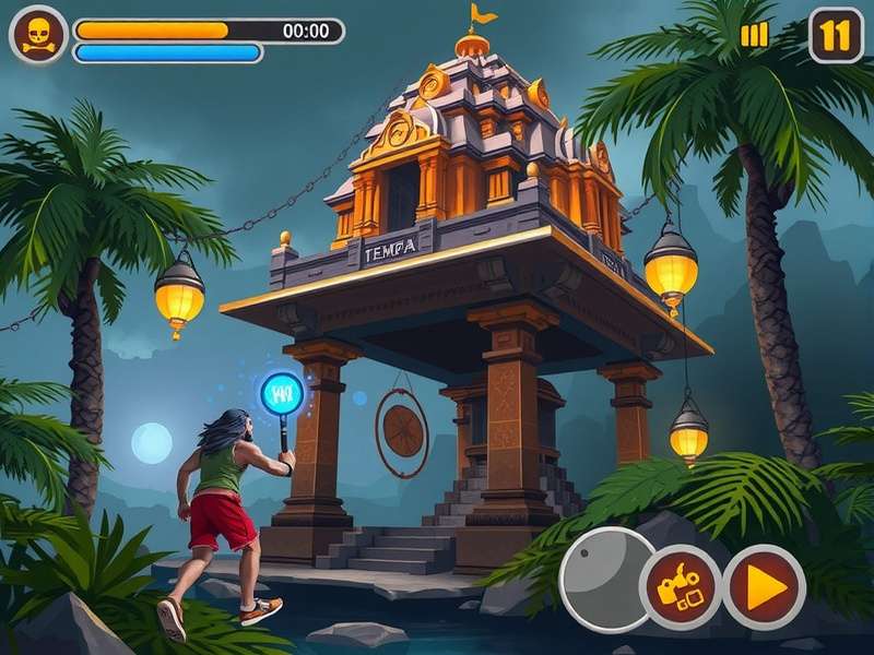 Temple Run Diagnosis Game Screenshot