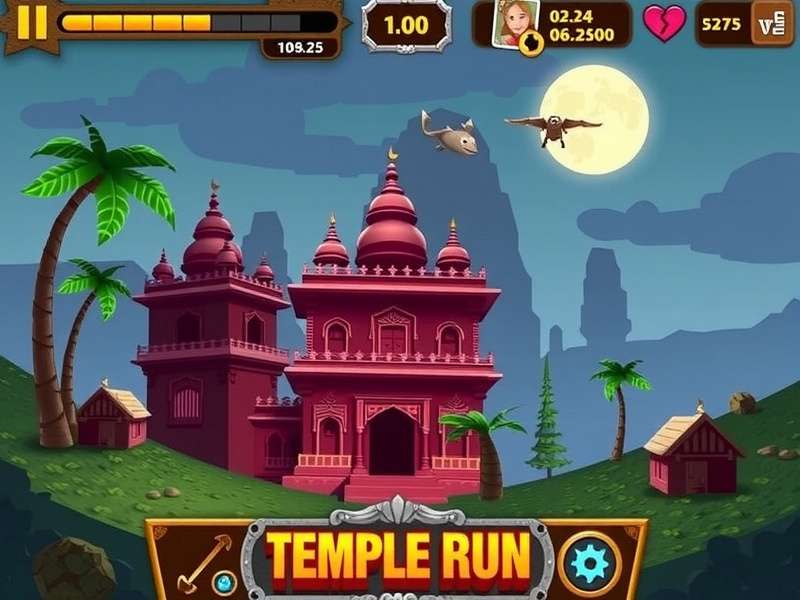 Temple Run iPad App Screenshot