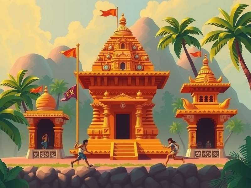 Temple Run Gameplay Screenshot