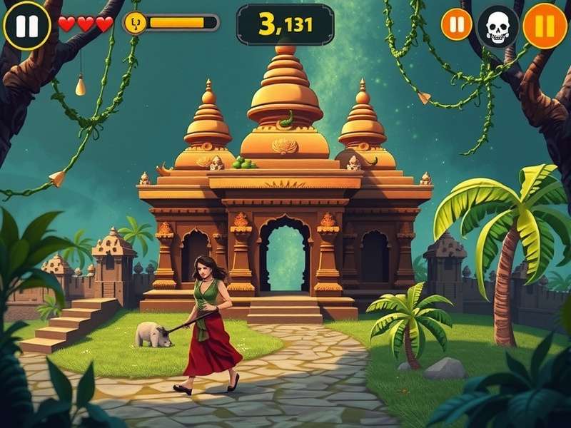 Temple Run Multiplayer Gameplay