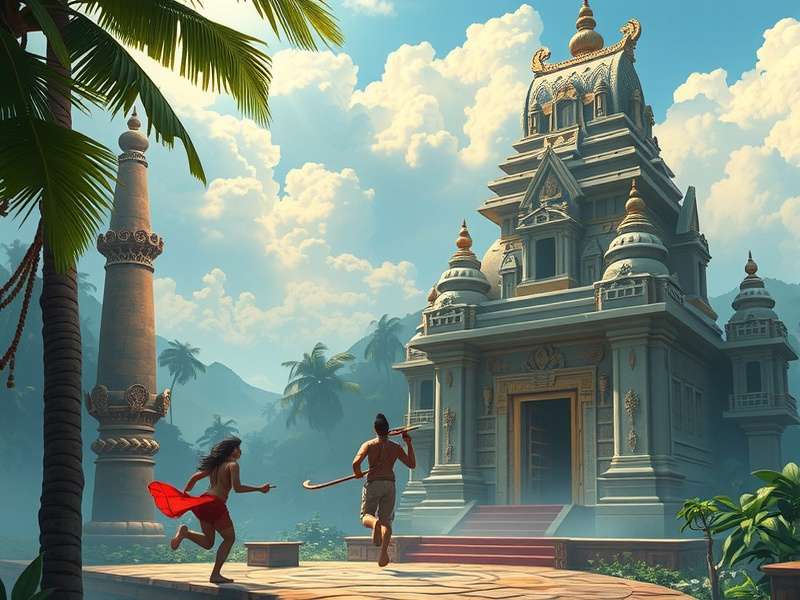 Temple Run सेटिंग्स मेन्यू
